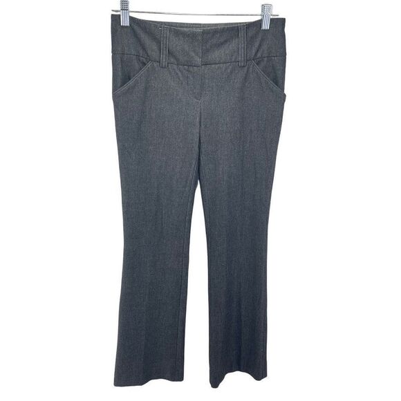 INC International Concepts Women's Wide Leg Dress Pants High Waisted Gray Size 2 - Picture 1 of 9